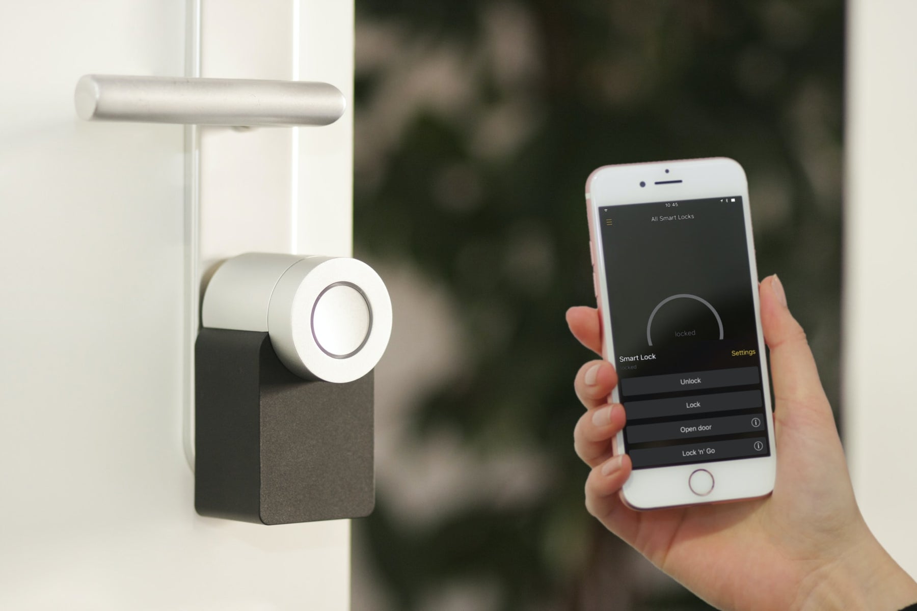 smart home security