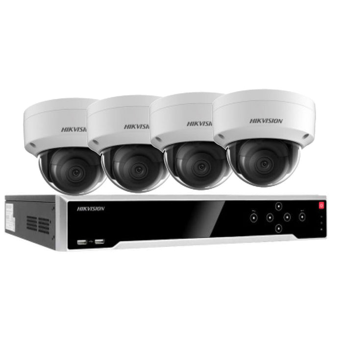 Hikvision 4k Dome Kit 3 - 16 Channel + 4 x 8MP Domes