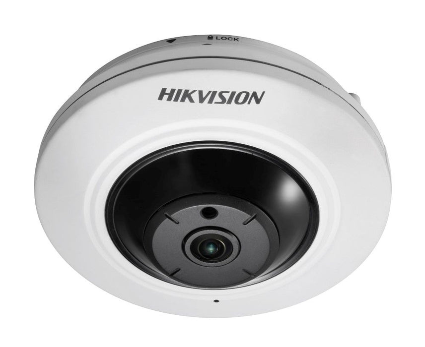 Hikvision 2CD2955FWDIS - 5MP Indoor 180 degree Camera, H.265+, 10m IR, IO, 120dB WDR, 1.05mm