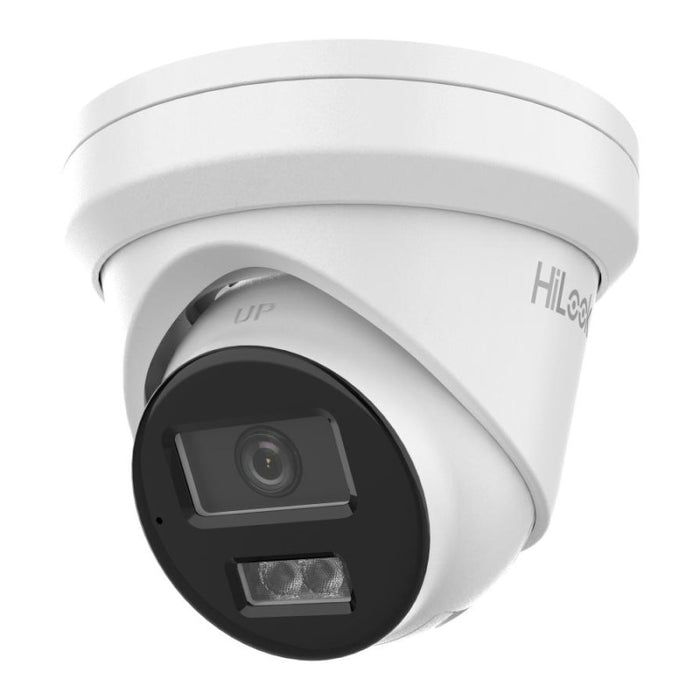 HiLook 6MP Outdoor Turret Camera, IntelliSense, H.265, 30m IR, Mic, IP67, 2.8mm