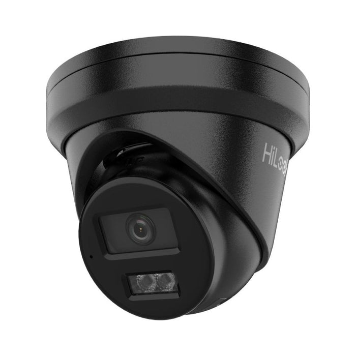 HiLook 6MP Outdoor Turret Camera, IntelliSense, H.265, 30m IR, Mic, IP67, 2.8mm